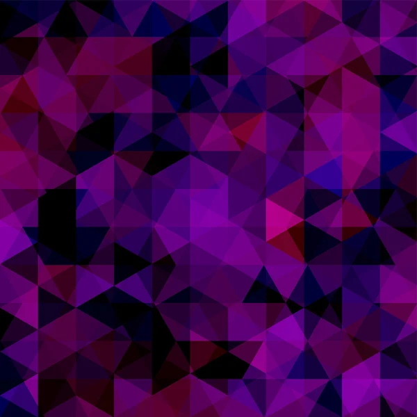 几何紫色形状的背景。抽象三角形几何背景。马赛克图案。矢量 Eps 10.矢量插图 — 图库矢量图片