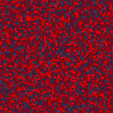 Küçük koyu kırmızı, mavi daireler, vektör çiziminden oluşan basit arka plan