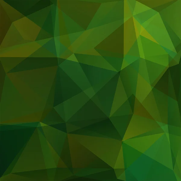 Estilo geométrico abstrato fundo verde. Ilustração vetorial — Vetor de Stock