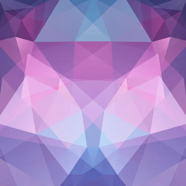 Sfondo di forme geometriche rosa e blu. Modello mosaico rosa. Vettore EPS 10. Illustrazione vettoriale — Vettoriale Stock