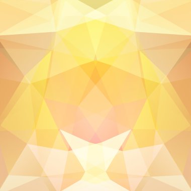 Soyut geometrik stil pastel arka plan. Sarı iş arka plan Vektör illüstrasyon