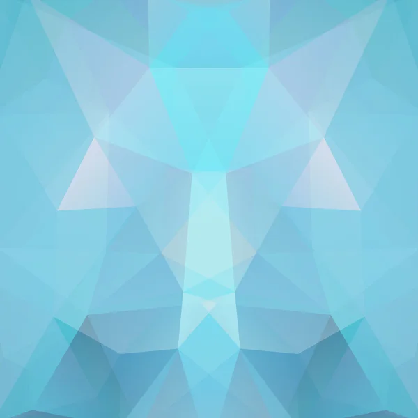Abstrato fundo mosaico azul. Fundo geométrico triangular. Elementos de design. Ilustração vetorial — Vetor de Stock