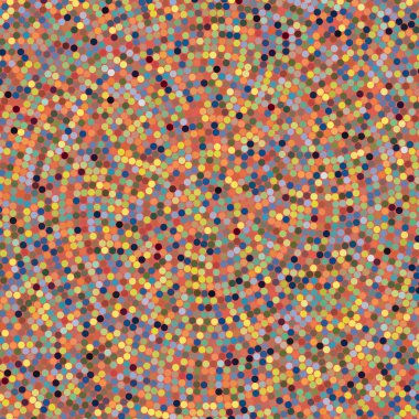 Blog, web sitesi tasarımı veya not defterleri için noktalar ile renkli vektör deseni veya doku, vektör illüstrasyon