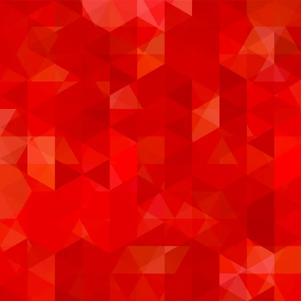 Fondo rojo de estilo geométrico abstracto. Ilustración vectorial — Archivo Imágenes Vectoriales