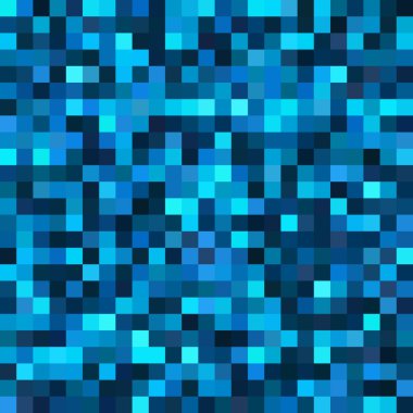 İş sunumları veya web şablonu afiş afiş için mavi geometrik desen. Sorunsuz. Vektör çizim