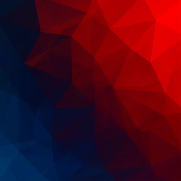 幾何学的形状の背景。赤、青の色ベクトルEps 10。ベクトルイラスト — ストックベクタ