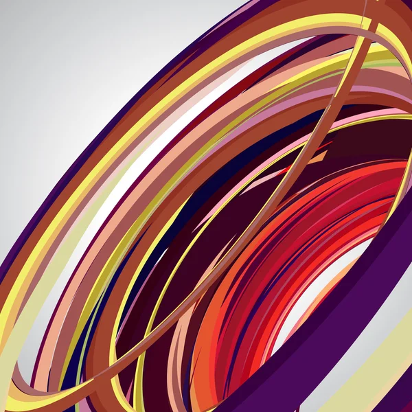 Beyaz arka plan üzerinde soyut spiral. Grafik tasarım için tasarım öğesi, İş sunumu, posterler. Vektör İllüstrasyon. Kırmızı, mor renkler