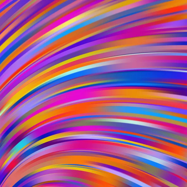 Illustration vectorielle de fond abstrait coloré avec des lignes courbes de lumière floue. Illustration vectorielle . — Image vectorielle