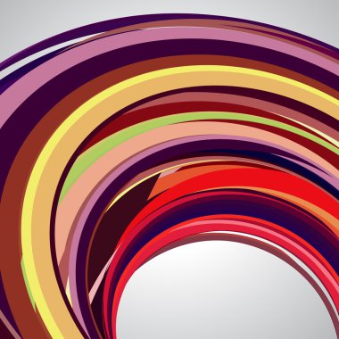 Çizgilerle soyut arka planı taşıma, vektör çizimi. Sarı, pembe, kırmızı, mor renkler