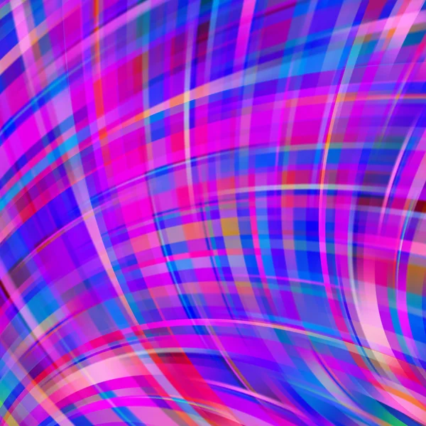 Векторна ілюстрація фіолетового абстрактного фону з розмитими світлими вигнутими лініями. Векторні геометричні ілюстрації — стоковий вектор