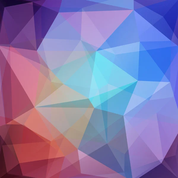 Achtergrond van geometrische vormen. Kleurrijk mozaïek patroon. Vector Eps 10. Vectorillustratie — Stockvector