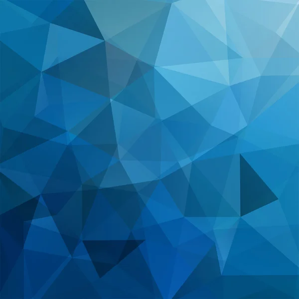 几何形状的背景。蓝色马赛克图案。病媒EPS 10 。矢量说明 — 图库矢量图片