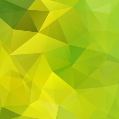 Soyut geometrik stil yeşil arkaplan. Vektör illüstrasyonu