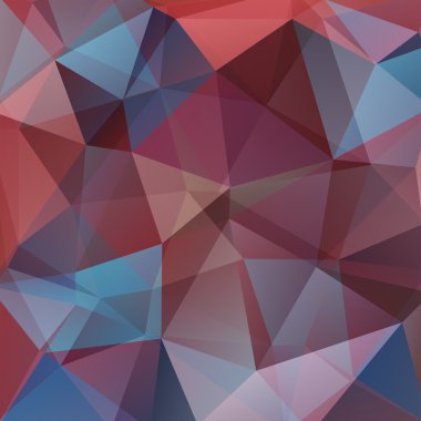 Soyut poligonal vektör arka plan. Renkli geometrik vektör çizim. Yaratıcı tasarım şablonu.