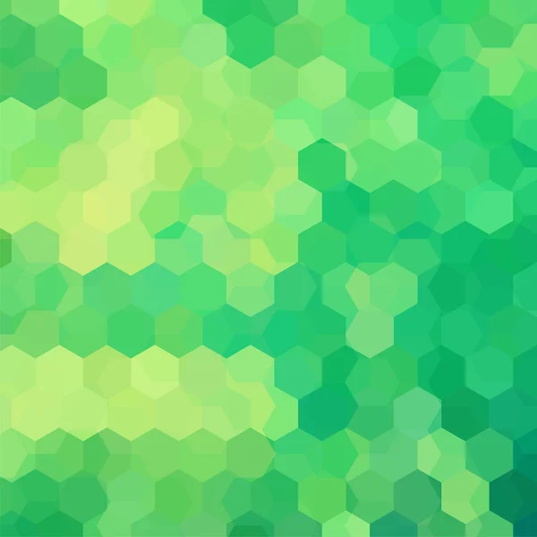 几何图案，矢量背景与绿色色调的六边形。图模式 — 图库矢量图片