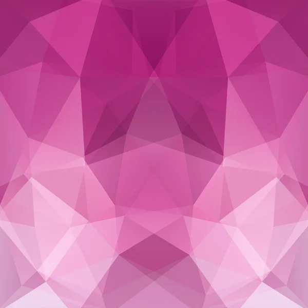 Achtergrond van geometrische vormen. Roze mozaïek patroon. Vector EPS 10. Vectorillustratie — Stockvector