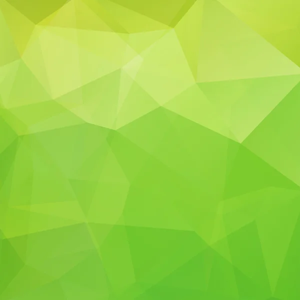 Abstrato fundo mosaico verde. Fundo geométrico triangular. Elementos de design. Ilustração vetorial — Vetor de Stock