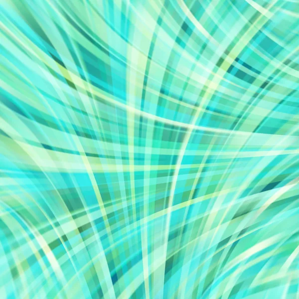 Fond vert abstrait avec des lignes lisses. Ondes de couleur, motif, art, papier peint de la technologie, fond de la technologie. Illustration vectorielle — Image vectorielle