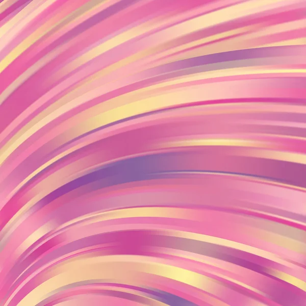 Colorat linii de lumină netedă fundal. Culori roz, galben. Ilustrație vectorială . — Vector de stoc