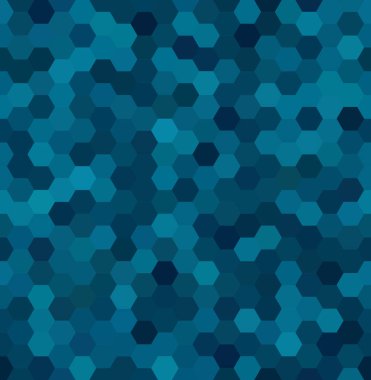 Vektör arka plan ile altıgen yanarak bahislerin doğru. Kumaş ve kağıt veya dekorasyon üzerine yazdırmak için kullanılabilir. Mavi renk.