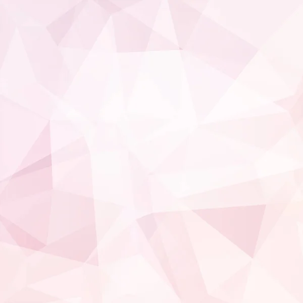 Polygonaler Vektorhintergrund. kann im Cover-Design, Buchdesign, Website-Hintergrund verwendet werden. Vektorillustration. rosa, weiße Farben. — Stockvektor