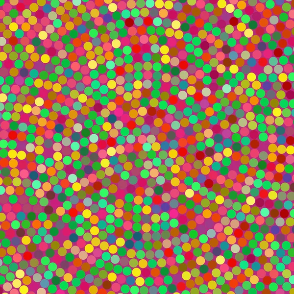 Απλό υπόβαθρο που αποτελείται από μικρά πολύχρωμα κύκλους, εικονογράφηση διάνυσμα — Διανυσματικό Αρχείο