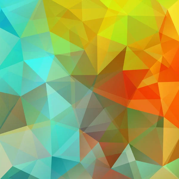 Estilo geométrico abstracto fondo colorido. Colores amarillo, rojo, azul. Ilustración vectorial — Vector de stock