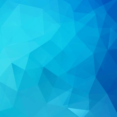 Poligonal mavi vektör arka plan. Kullanılabilir kapak tasarımı, kitap tasarımı, Web sitesi arka plan. Vektör çizim