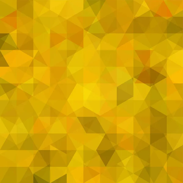 三角形のベクトルの背景。カバー デザイン、ブック デザイン、web サイトの背景に使用できます。ベクトルの図。黄色、ベージュ、茶色の色. — ストックベクタ