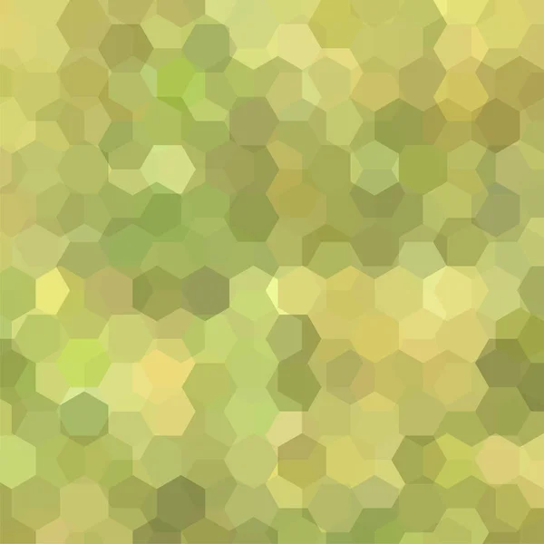 Hintergrund geometrischer Formen. Mosaikmuster. Vektor eps 10. Vektor-Illustration. gelb, grüne Farben. — Stockvektor