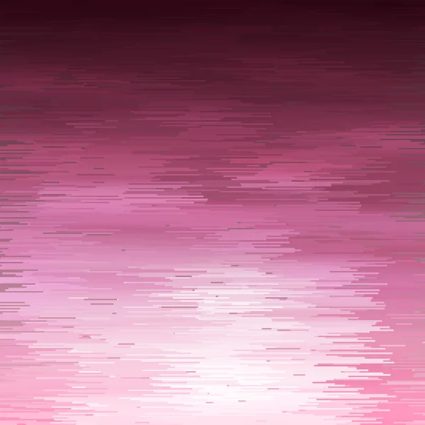 Абстрактный розовый цифровой глюк фон, векторная иллюстрация — стоковый вектор