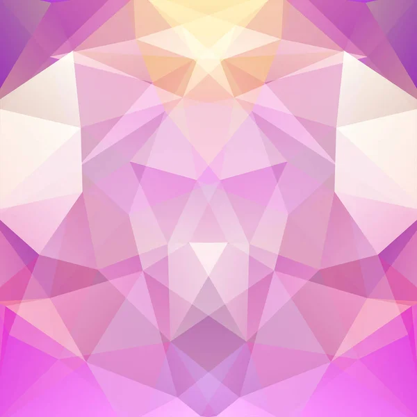 Fondo abstracto de estilo geométrico rosa. Ilustración vectorial — Vector de stock