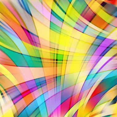 Düzgünleştirilmiş çizgileri ile renkli arka plan. Renk dalgalar, model, sanat, teknoloji duvar kağıdı, teknolojik altyapı. Vektör çizim