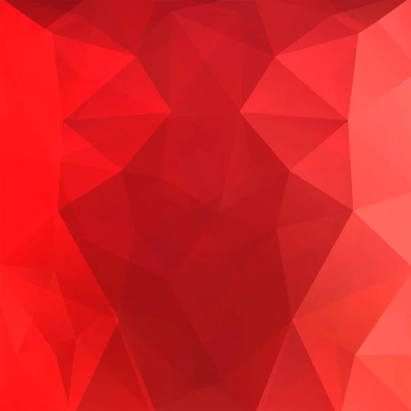 Fond vectoriel polygonal abstrait. Illustration vectorielle géométrique rouge. Modèle de conception créative . — Image vectorielle