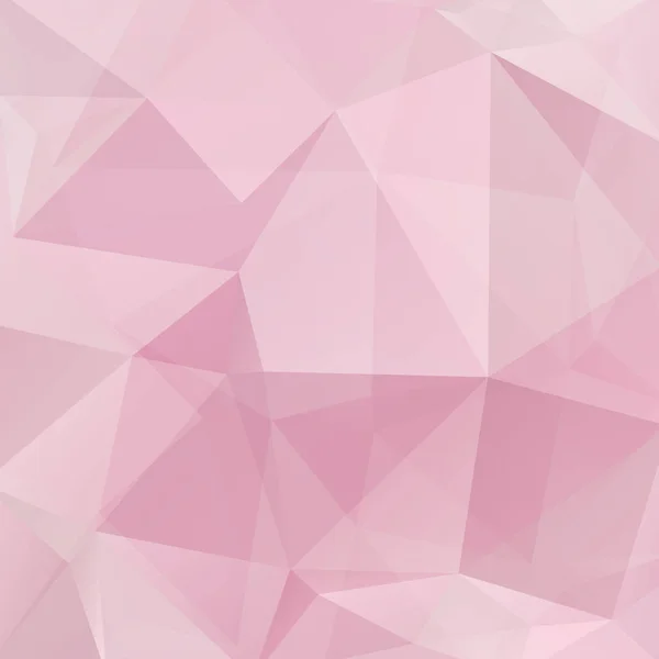 Abstracte achtergrond bestaande uit pastel roze driehoeken. Geometrisch ontwerp voor bedrijfspresentaties of web sjabloon banner folder. Vectorillustratie — Stockvector