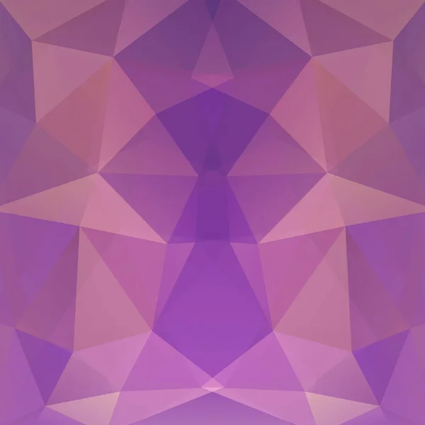 Geometrický vzor, mnohoúhelníků trojúhelníky vektorové pozadí v tónech fialové, béžové. Vzor obrázku — Stockový vektor