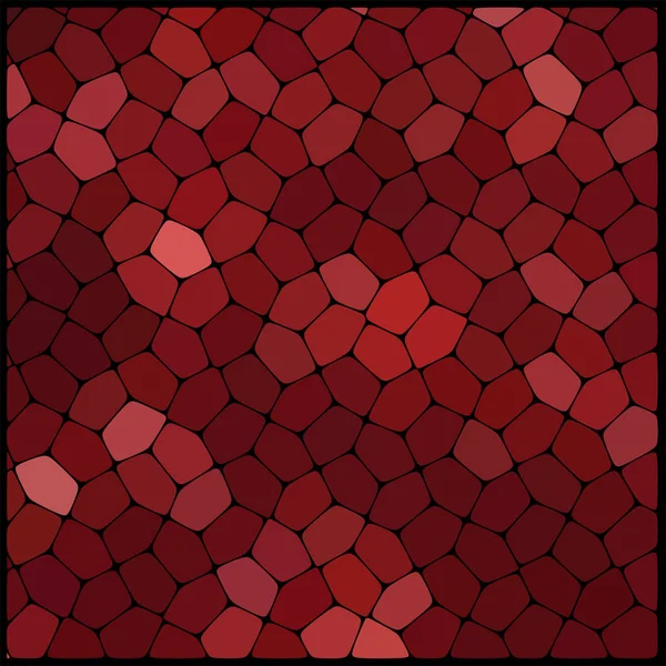Soyut kahverengi mozaik desen. Arka plan öğeleri farklı şekiller bir mozaik tarzda düzenlenmiş oluşan. Vektör çizim. — Stok Vektör