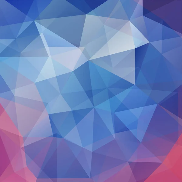 多角形のベクトルの背景を抽象化します。ブルーの幾何学的なベクトルの図。創造的なデザイン テンプレート. — ストックベクタ