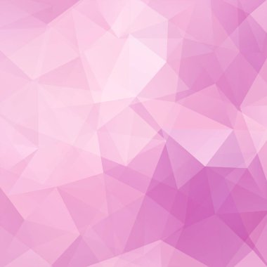 Soyut geometrik stil pastel pembe arka plan. Vektör illüstrasyonu