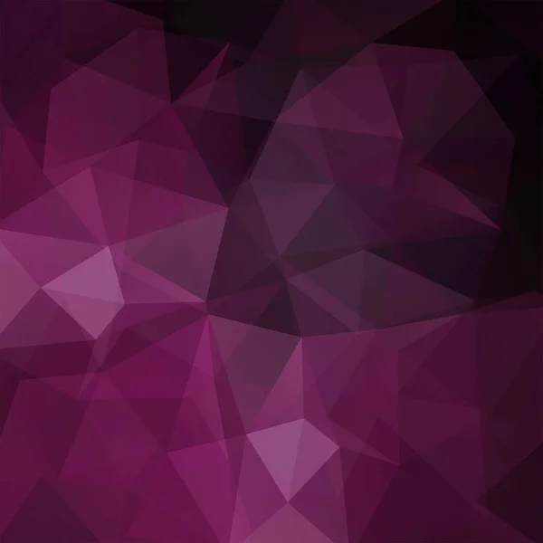 Abstraktní geometrické styl tmavě fialovém pozadí. Vektorové ilustrace — Stockový vektor