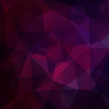 Geometrik şekiller arka plan. Koyu mor mozaik desen. Vektör Eps 10. Vektör çizim