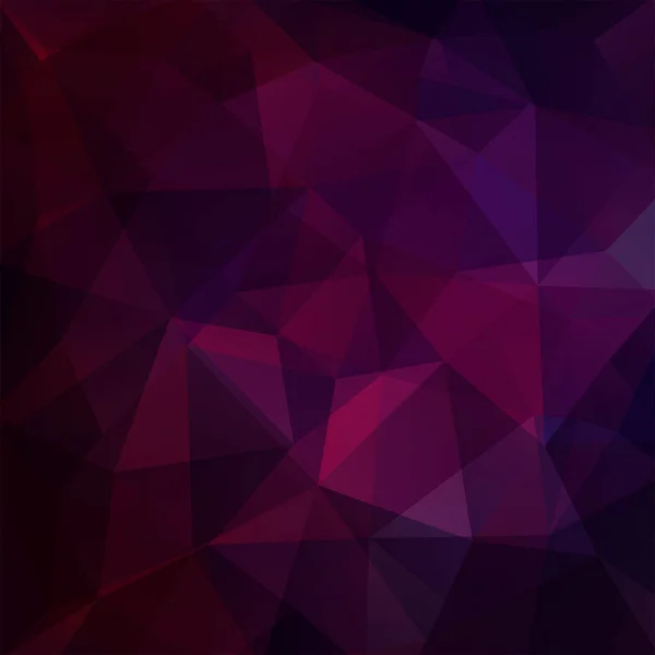 Pozadí z geometrických tvarů. Tmavě fialová mozaika vzor. Vektorové Eps 10. Vektorové ilustrace — Stockový vektor