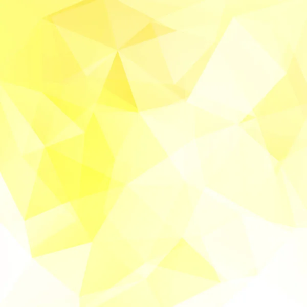 Abstrakter geometrischer Stil gelber Hintergrund. Licht Geschäft Hintergrund Vektor Illustration. — Stockvektor