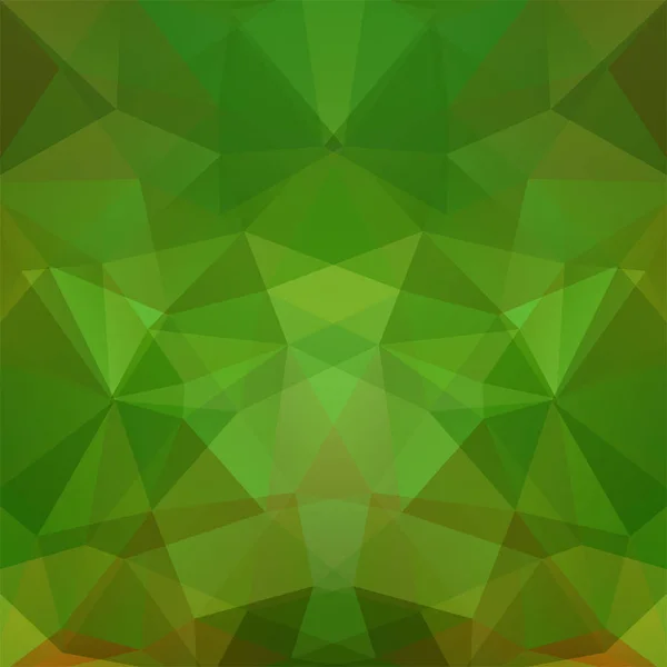 Abstrakter polygonaler Vektorhintergrund. Grüne geometrische Vektordarstellung. Kreative Design-Vorlage. — Stockvektor