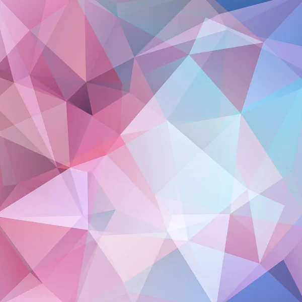Sfondo di forme geometriche. Modello mosaico colorato. Vettore EPS 10. Illustrazione vettoriale. Colori rosa, viola, blu . — Vettoriale Stock
