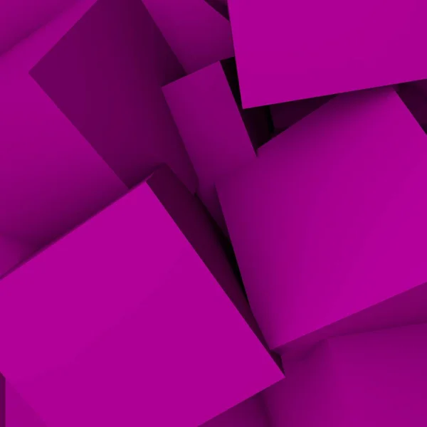 3D geometric abstract background. Pink, purple color. — Stock Photo, Image