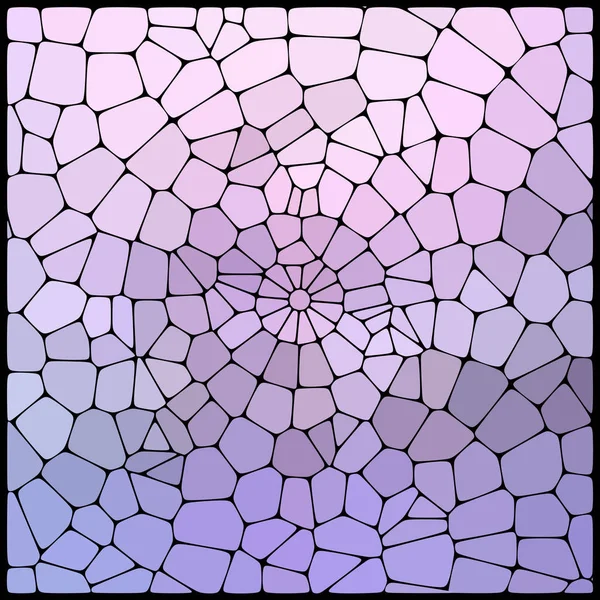 Absztrakt geometriai pasztell rózsaszín háttér álló geometriai elemek rendezett a fekete háttér. Vektoros illusztráció — Stock Vector