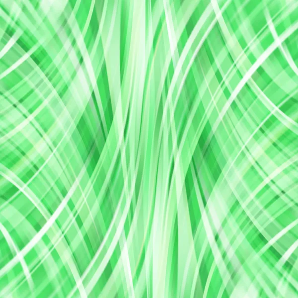Fond vert abstrait avec des lignes lisses. Ondes de couleur, motif, art, papier peint de la technologie, fond de la technologie. Illustration vectorielle . — Image vectorielle
