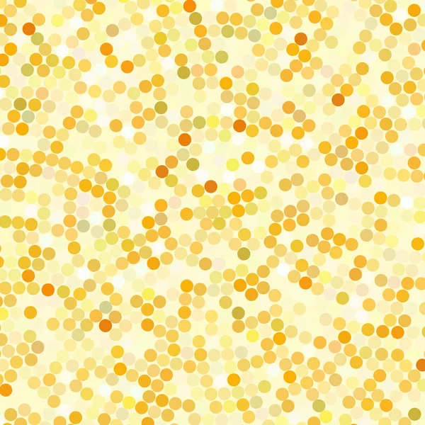 Modello o texture giallo vettoriale con puntini per blog, disegno di siti web o album, illustrazione vettoriale — Vettoriale Stock