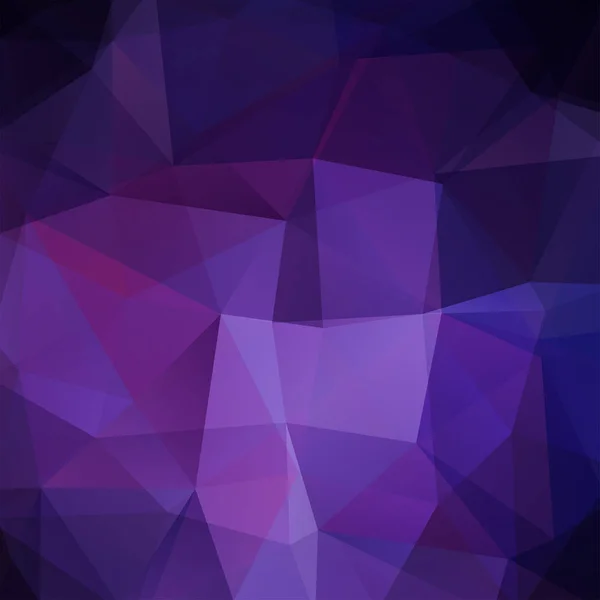 Abstraktní pozadí skládající se z fialových trojúhelníků. Geometrický design pro obchodní prezentace nebo leták s webovou šablonou. Vektorová ilustrace — Stockový vektor